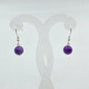 Boucles d'oreilles - Perles Améthyste