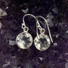 Boucles d'oreilles Ronde - Cristal de Roche