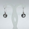 Boucles d'oreilles Ronde - Cristal de Roche