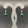 Boucles d'oreilles - Perles Malachite