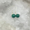 Boucles d'oreilles - Perles Malachite