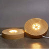 Base LED USB en bois (seule)