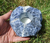 Bougeoir brut - Sodalite