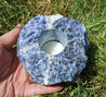 Bougeoir brut - Sodalite