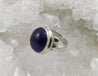 Bague Argent - Améthyste
