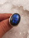 Bague Argent - Labradorite