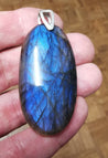 Pendentif Cabochon - Labradorite