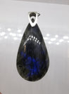 Pendentif Cabochon - Labradorite