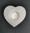 Bougeoir Sélénite - Cœur
