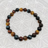 Bracelet - Mix Oeil de Tigre, Taureau, Faucon