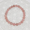 Bracelet - Quartz Morango (Hematoid)