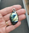 Pendentif Cabochon - Labradorite