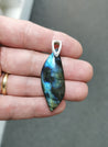 Pendentif Cabochon - Labradorite