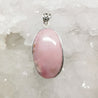Pendentif Argent - Opale rose des Andes