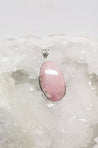 Pendentif Argent - Opale rose des Andes