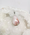 Pendentif Argent - Opale rose des Andes