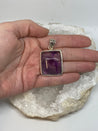 Silver Pendant - Amethyst
