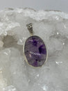 Silver Pendant - Amethyst