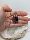 Silver Pendant - Amethyst