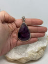 Silver Pendant - Amethyst