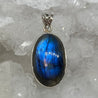 Silver Pendant - Labradorite