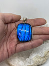 Pendentif Argent - Labradorite