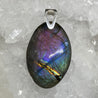 Pendentif Cabochon - Labradorite